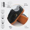 Women's & Men's Genuine Leather Tai Chi Shoes - Spring & Autumn Martial Arts Soft Cowhide with Anti-Odor Breathable Cow Tendon Sole.