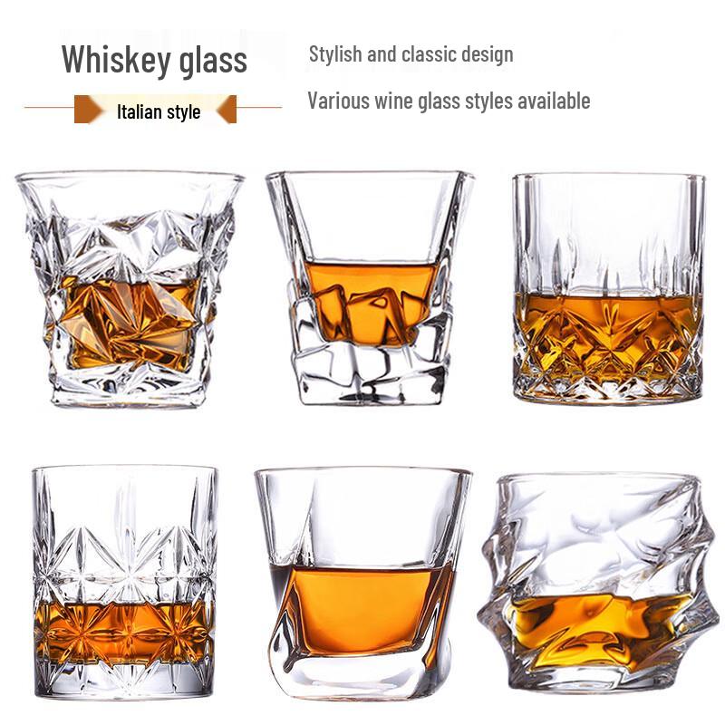 European Style Whiskey & Spirit Glass Set