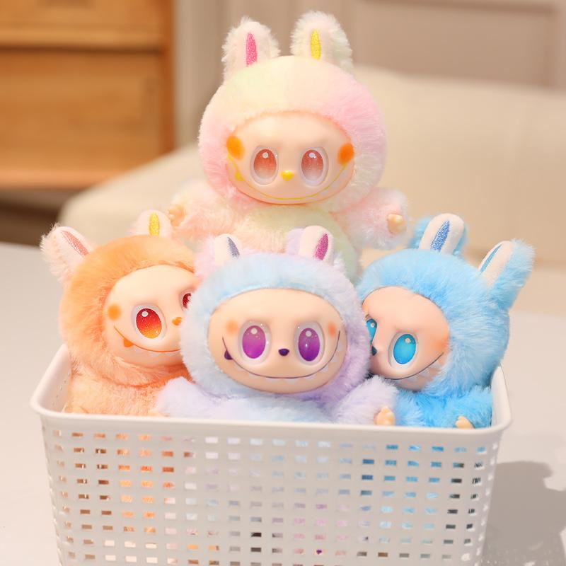 1 Stück Vinylplüsch, der als Anhänger verwendet werden kann, ist perfekt zum Teilen mit Familie und Freunden. Dies ist das beste Geschenk Labubu Schlüsselanhänger