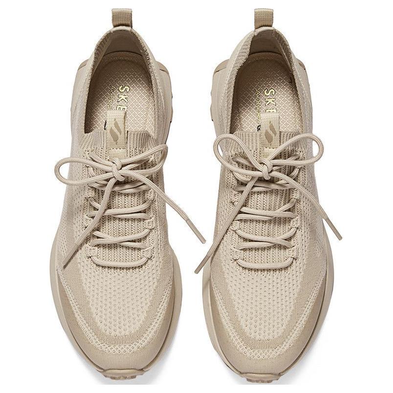 Skechers Street Comfortable Breathable Low-Top Casual Running Shoes Women Sneakers Beige 177160-NAT