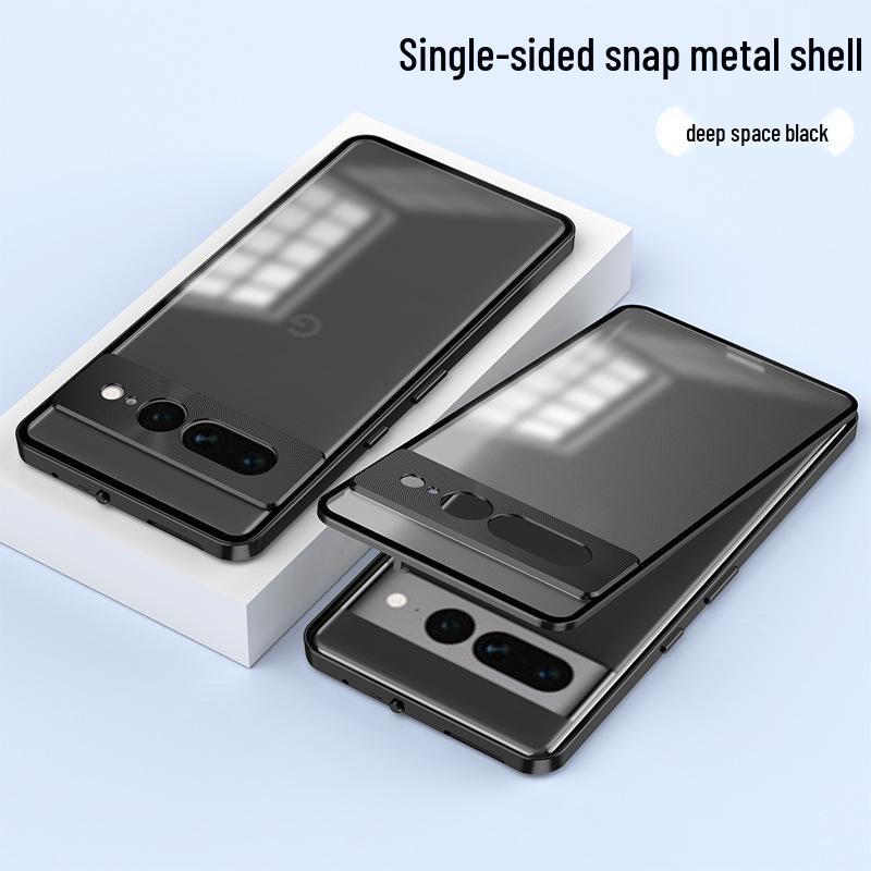 Google Pixel 9 Pro Pop-Up Aluminum Alloy Magnetic Matte Phone Case
