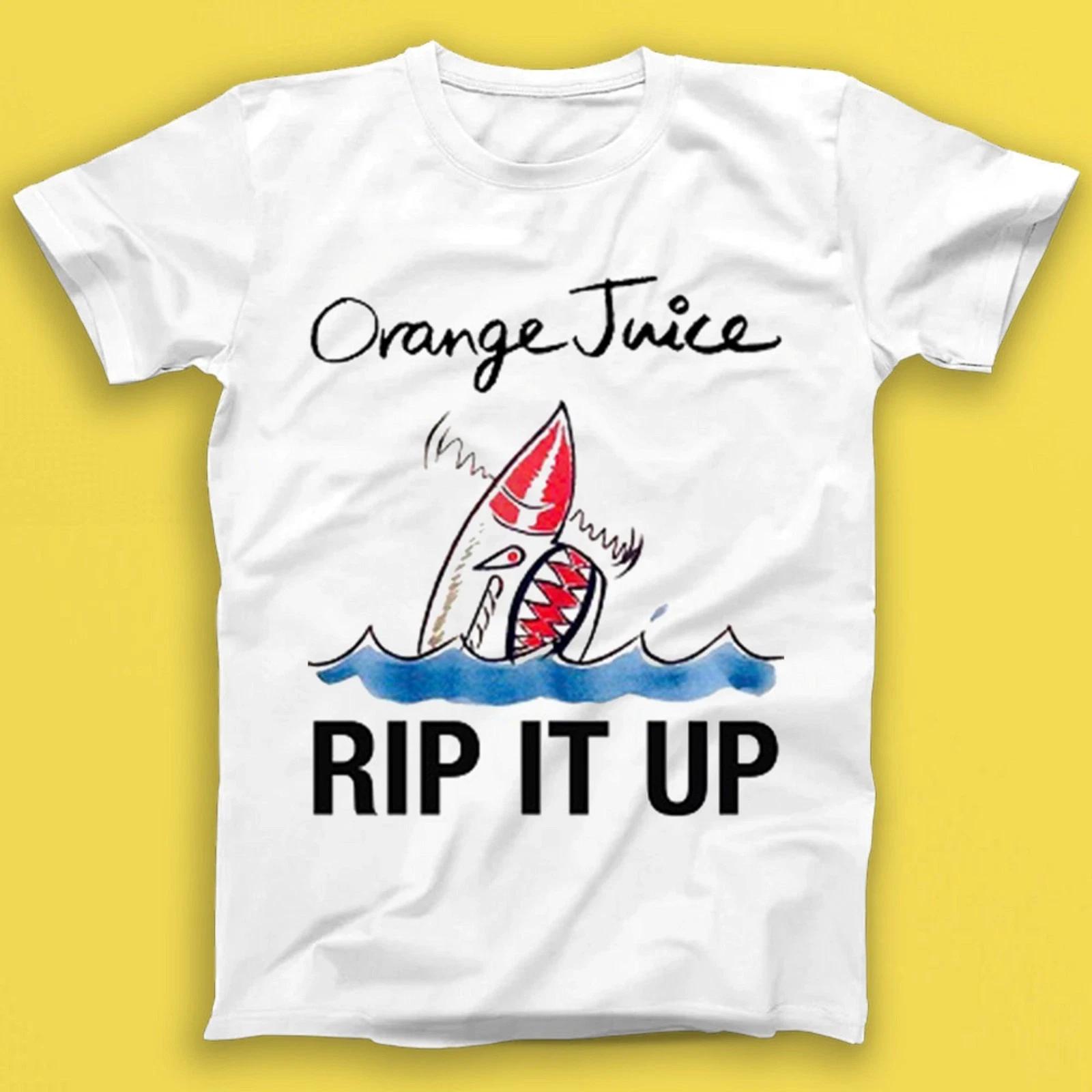 Orange Juice Rip It Up Punk Rock Music Gift Tee Tshirt T1936 2XL