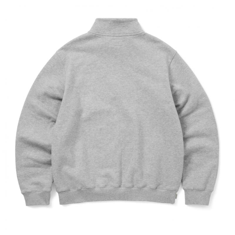 ThIs Is Never That T.n.t. Classic Hdp Half Zip Sweatshirts Heather Grey