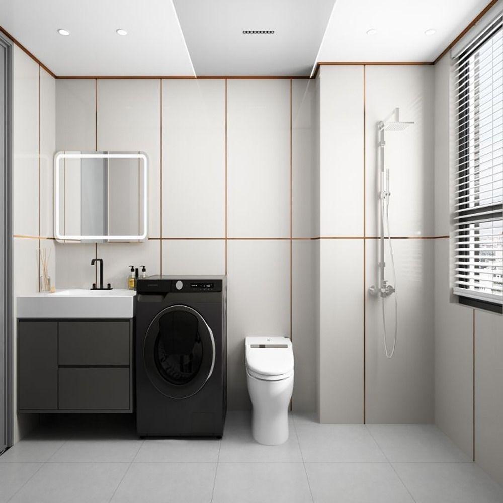 Ligne de décoration de plafond Ligne de décoration auto-adhésive PVC Imperméable Bande dorée Bande de bordure de mur de fond Mur de fond