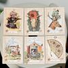 Old Style Oracle Deck 52 Pcs Cards Inspired By Antiquarian Book Engravings 10.5*7.5cm On 350GSM Double-embossed Cardstock