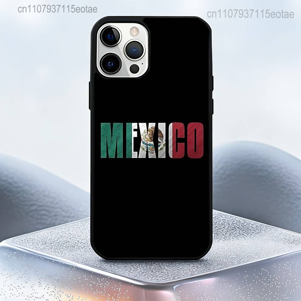Meksyk Godło Narodowe Etui na Telefon z Flagą Dla iPhone 17,16,15,14,13,12,11,Pro,Max,Plus,Mini,SE4,E Magnetyczne Magsafe Bezprzewodowe Ładowanie