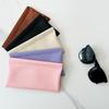 Eyeglass Storage Bag Self-closing Long Wallet Simple High Quality Artificial Leather Coin Data Cable Key Card Storage Packet