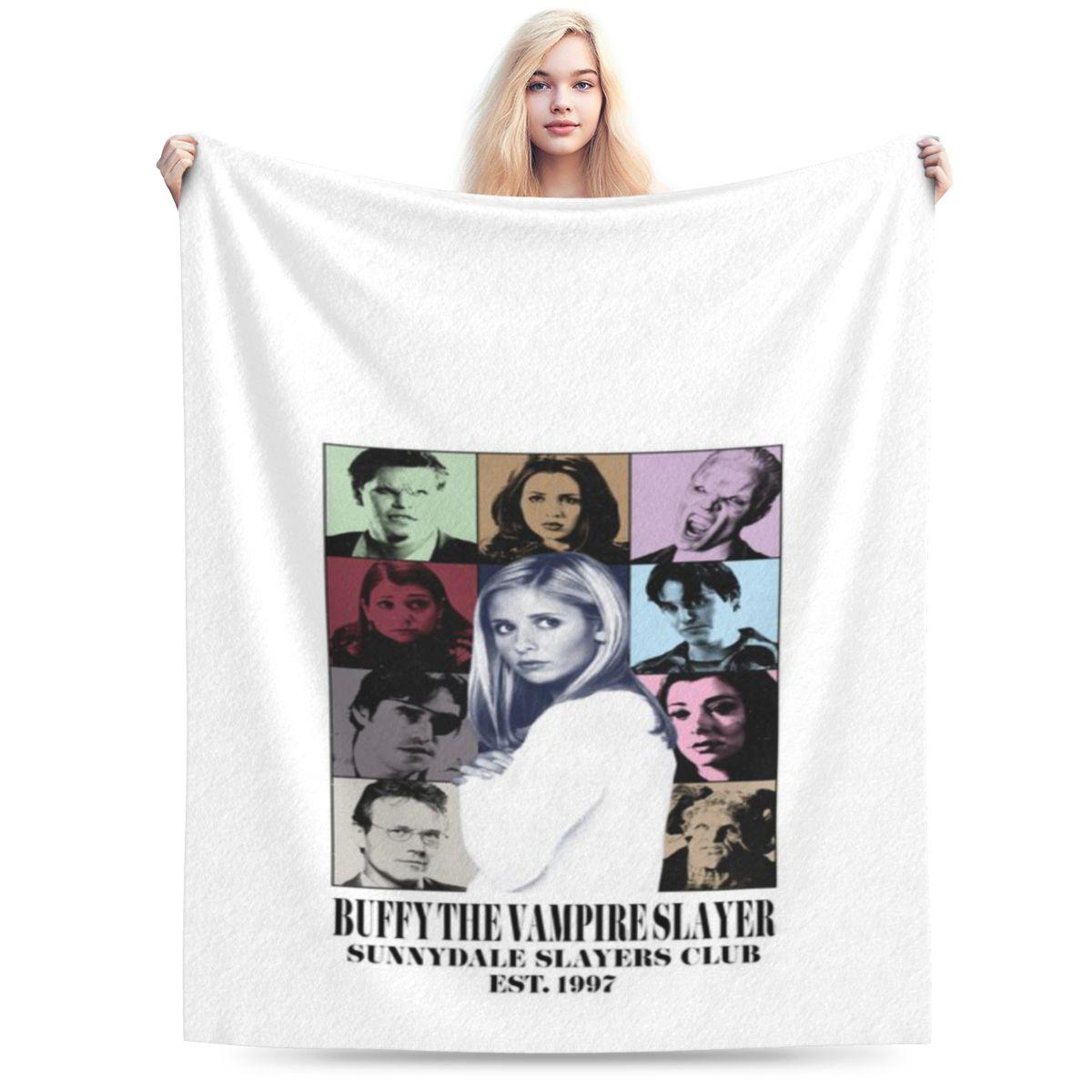 

BUFFY THE VAMPIRE SLAYER THE ERAS TOUR Personalized Warm Gift An UltraSoft Micro Fleece Blanket 75x100cm 30x40in