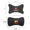 Wildleder Kopfstütze Auto Atmungsaktiv Memory Schaum Nackenkissen Für Fiat Abarth Argo Croma Albea Tipo Palio Viaggio 500 Punto Panda Stilo