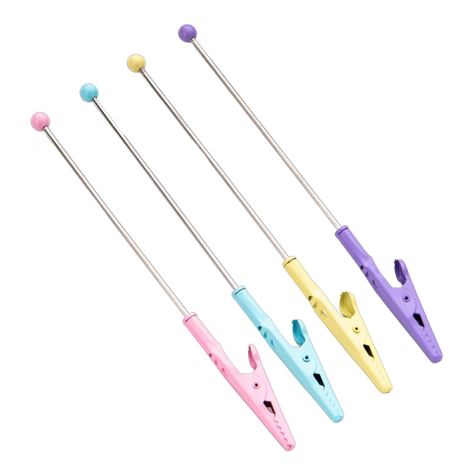 

4/8 шт. зажим для заметок из бисера, металлические зажимы «крокодил», зажим «крокодил» с длинным хвостом, держатель для фотокарточки с именем A