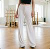 Women's Quick-Dry Loose Fit Yoga Pants - Lazy Style, Slimming, Wide-Leg Pilates Training Trousers