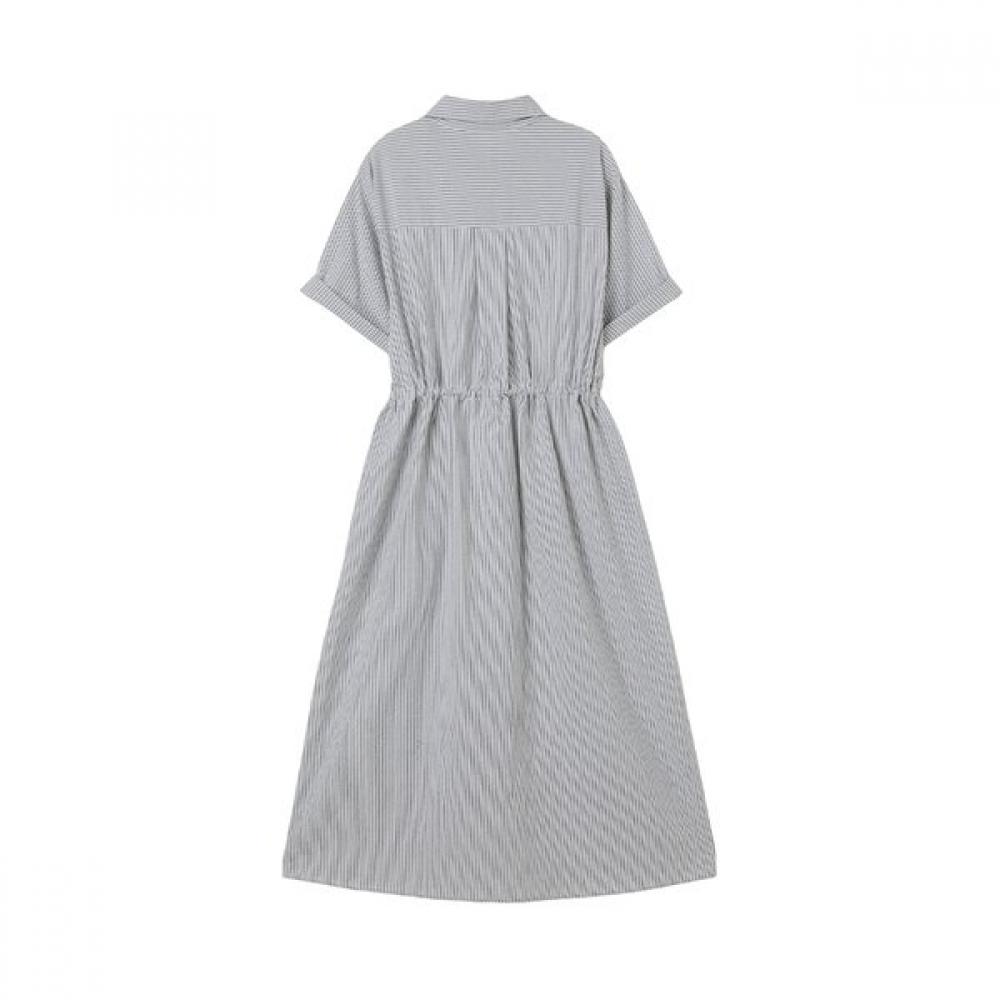 LAP Stripe Shirt Long Dress As2wo591