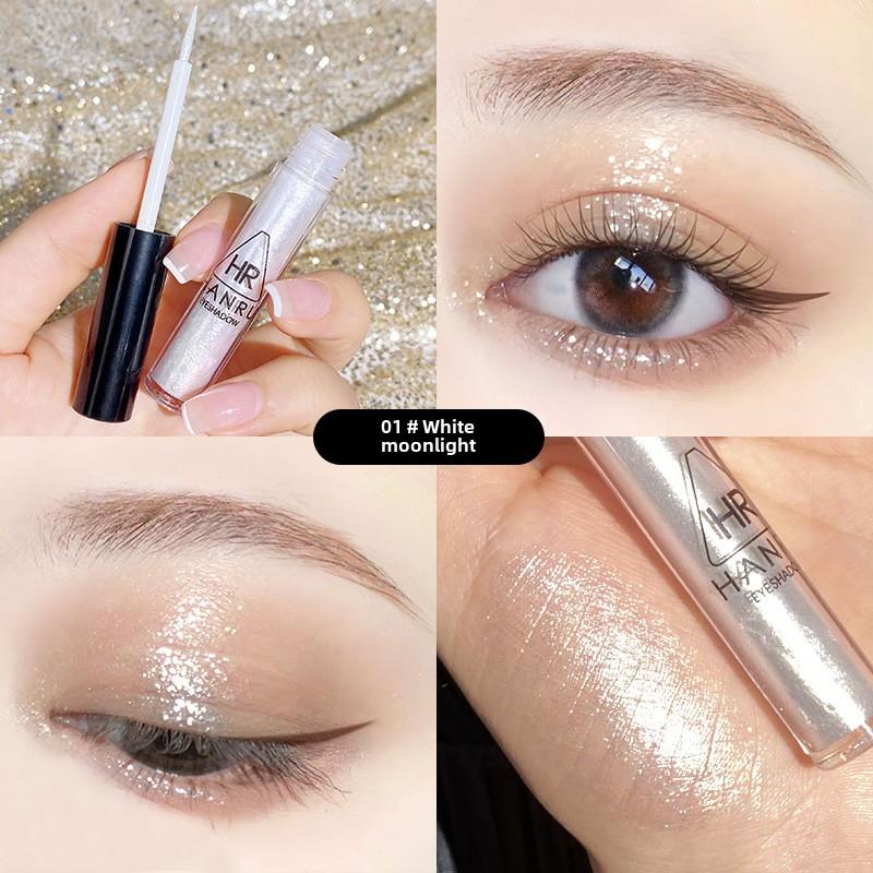 Shimmer Liquid Eyeshadow, Waterproof Long-Lasting Glitter Eye Makeup