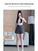 Women's High-Waist Summer A-line Booty Shorts - Black Outwear Slimming, Loose, Casual Wide-Leg Pants