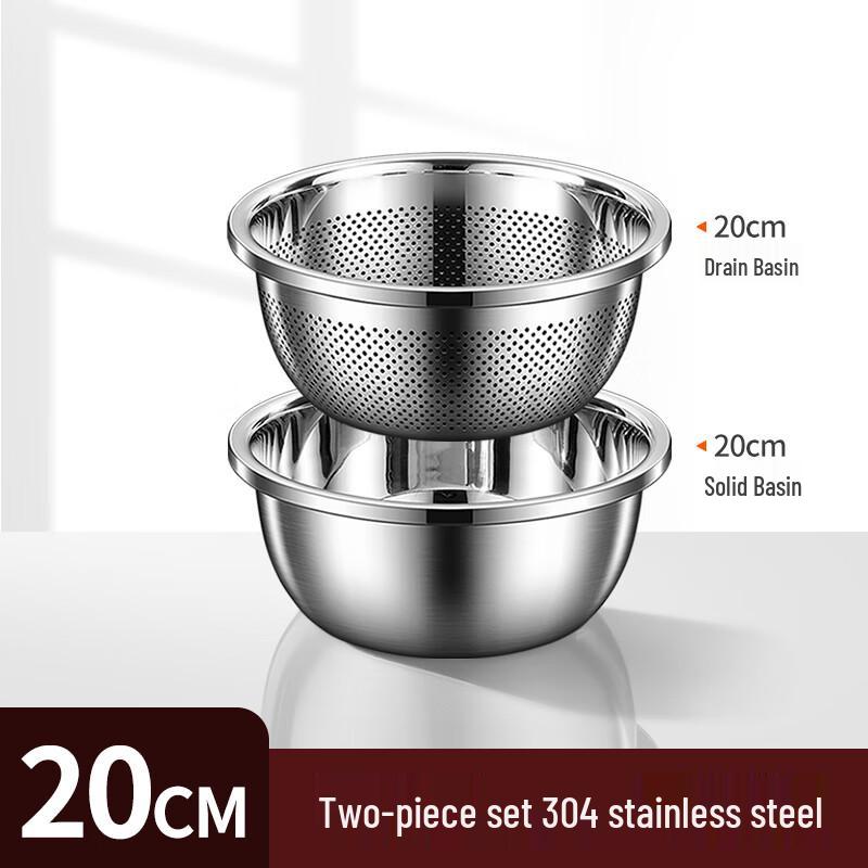 

304 Stainless Steel Kitchen Basin Set