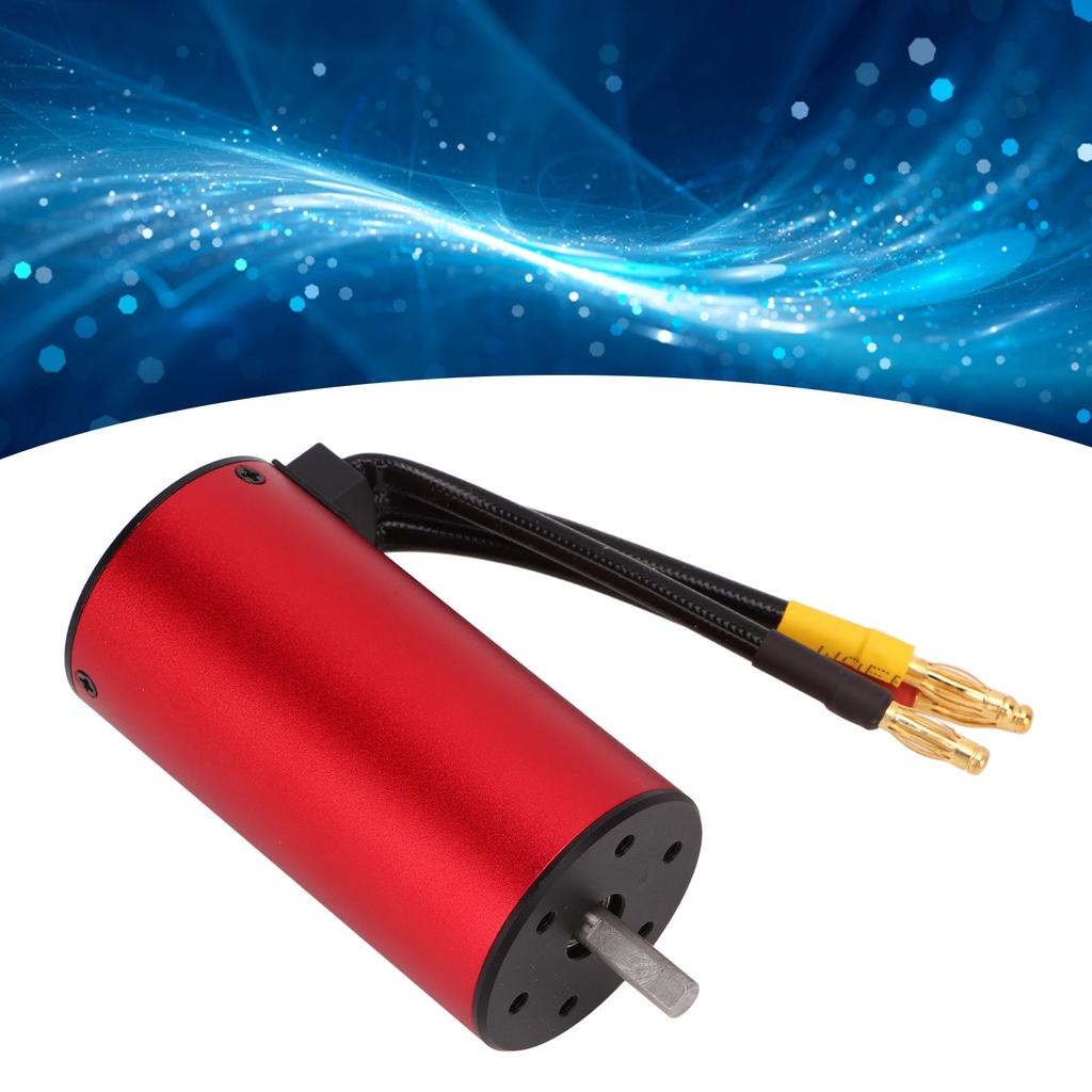 S3670 2850KV Brushless Motor Waterproof Replacement RC Brushless Motor for 1/8 RC Crawler