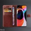 Etui na karty Xiaomi Mi Note 10 Lite etui ze skóry PU etui z klapką Retro Xiaomi Note 10 Lite dopasowane etui biznesowe