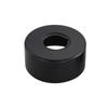 2PCS 304 Stainless Steel Water Pipe Decorative Cover Shower Accessories Black/Silver Bathroom Faucet Fixing Kit For Shower Mixer