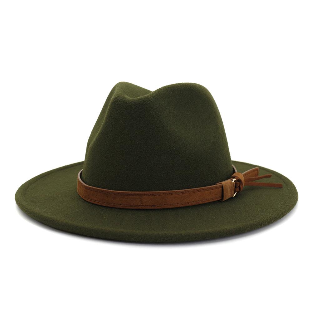 New Arrive Custom Trilby Retro Large Brim Felt Fedora Hats