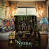 Magnificent 70Th Birthday Adventure Rv Customize Your Name Blanket Celebrate In Style Soft Lightweight For All Seasonst41