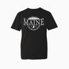 Vintage Maine State TShirt Silhouette Pine Trees Unisex 100 Cotton Gift Tee