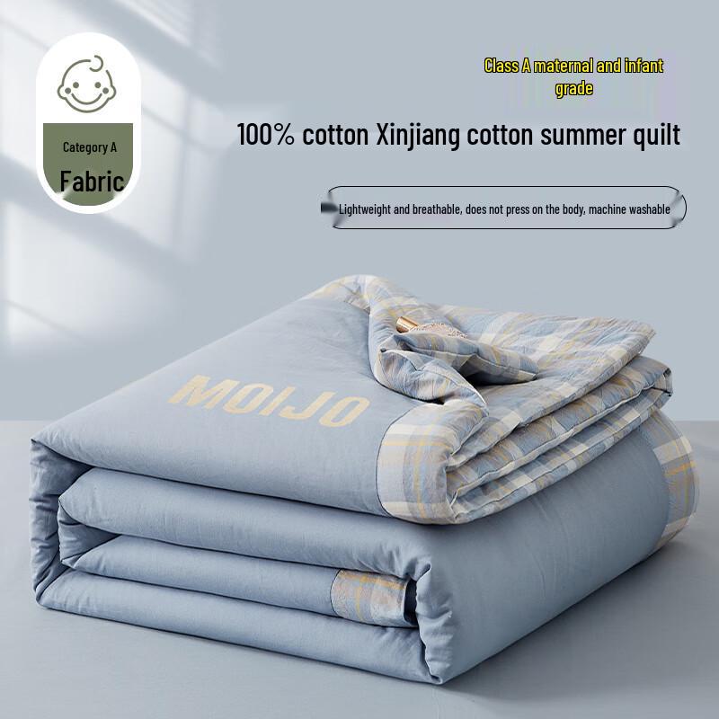 

Aussiemon Cotton Embroidered Summer Quilt