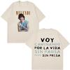 Rapper Melendi Tour 2026 Print Tshirt Unisex Unisex Fashion Tshirt Short Sleeve Casual Summer 100 Cotton Oversized Loose T Shirts