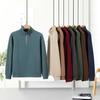 Men’s Thickened Half-Zip Stand-Up Collar Hoodie - Autumn/Winter Sport Casual Top