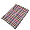 Used ETRO / Stole Scarf Autumn/Winter Ladies Unisex Cashmere Silk Check Multicolor 407016