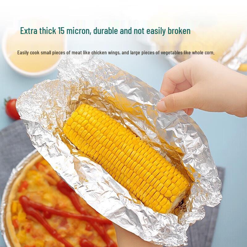 CHAHUA Aluminum Foil for Baking & Grilling, 8m x 30cm