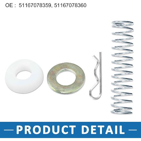 Transmission Shifter Lever Linkage Repair Kit 1377083 15538092 for Chevrolet Monte Carlo 1980-1988 Silver Tone