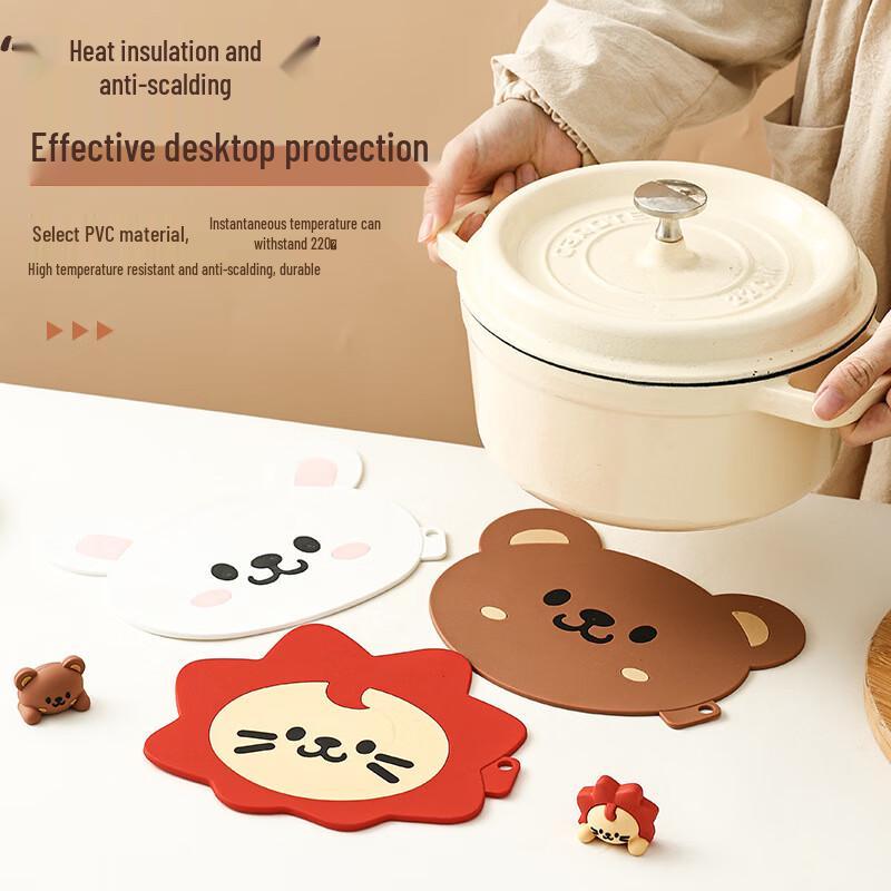 Cartoon Non-Slip Heat Insulation Table Mat