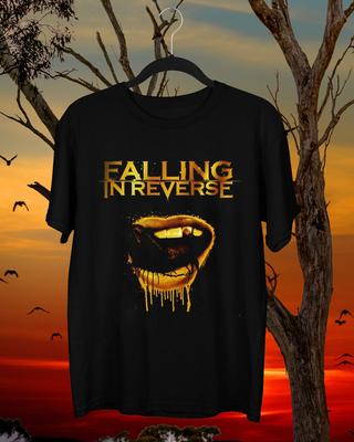 Falling In Reverse  Just Like You 2015 Short Sleeve Black All Size Shirt AH475 Unisex T-Shirt
