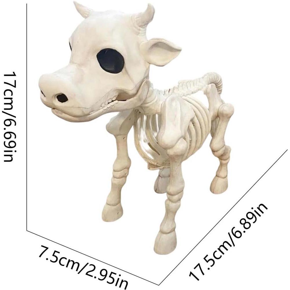 Animal Skeleton Horse Skull Cow Skeleton Prop Party Decorations Bone Ornaments