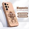 Creative Flower Magnetic Phone Case For Samsung Galaxy S26 S25 Ultra S24 S23 FE A57 A17 A56 A37 A16 A35 A55 A15 A36 Back Cover