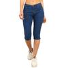 Nifty Women' Denim Stretchable Slim Fit Capris (CPRI_PLN_BTA_34_Bata_34)