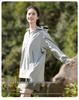 Unisex Hooded Ice Silk Sun Protection Jacket: Skin-Friendly, Breathable, Lightweight, and Cool.