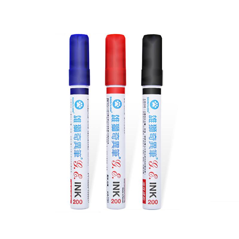 Xiongshi Fine Liner Marker Pens - 200 Pack, 1.3mm Tip for Writing & Marking