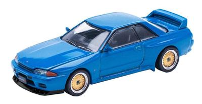 POP RACE X ENIGMA Scale Nissan Skyline R32 Bayside Blue PRE009 1/64 (Finished Model)