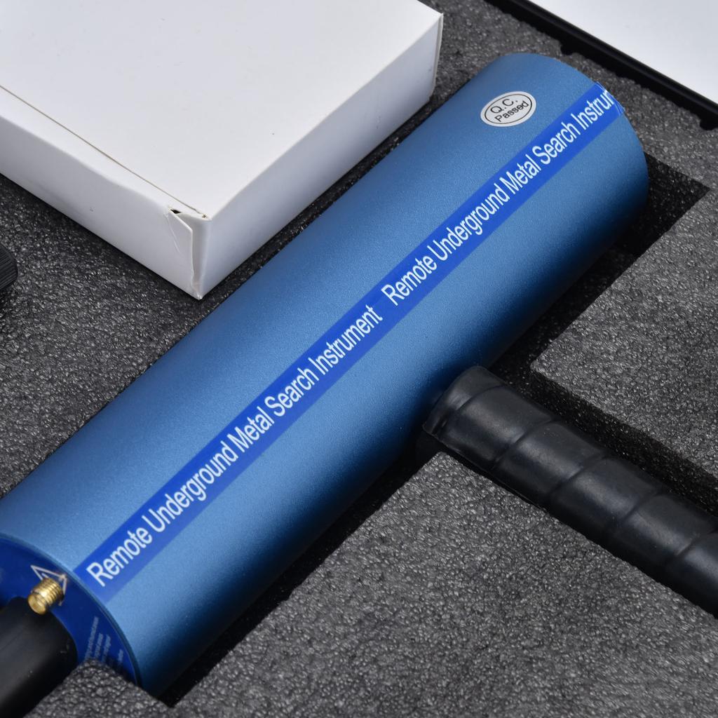 AKS Metal Detector Handheld Metal Finder 3 Antennas with 1200 Meters Range High Accuracy Blue for Metal Dectecting