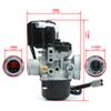 ZSDTRP 17.5mm Piaggio Sport Carburetor with E-Choke for Dial Gilera Runner DNA NRG TPH