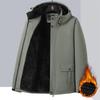 10XL 9XL Cappotti Parka Invernali da Uomo Pile Impermeabile Caldo Taglie Forti 6XL 7XL 8XL Oversize Ispessito Giubbotti con Cappuccio Ampio Antivento