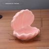 Pearl Shell Jewelry Box Night Light: Ceramic Décor for Bedrooms & Fish Tanks