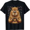 I Steal Hearts Capybara Valentines Capybara Meme Unisex T-Shirt