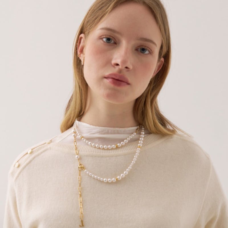 THE Lumi-EL PEARL LONG NECKLACE