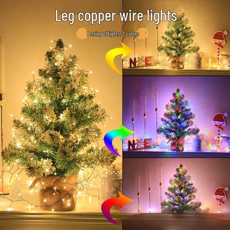 OEING Color-Changing Firecracker LED String Lights