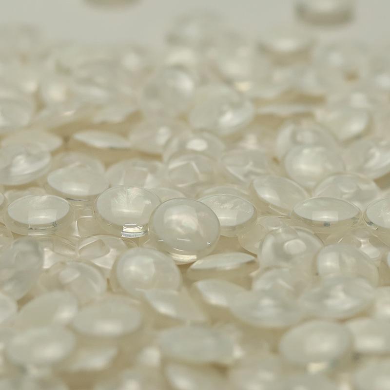 

5 шт. Прозрачные пуговицы для свитера, смола, декоративные пуговицы для одежды, темный глаз, вязаный кардиган, топ, рубашка, рукав, воротник, пряжки 1 #[DF218 #dark eye pure white] 12.5mm