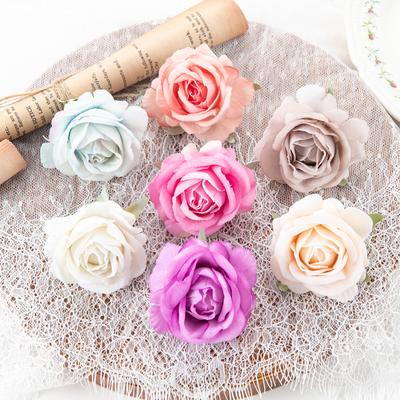 Artificial Flowers Flannel Roses Home Decor Festival Wedding Diy Clothes Decorative Products Wreaths Bridal Bouquets Accessories