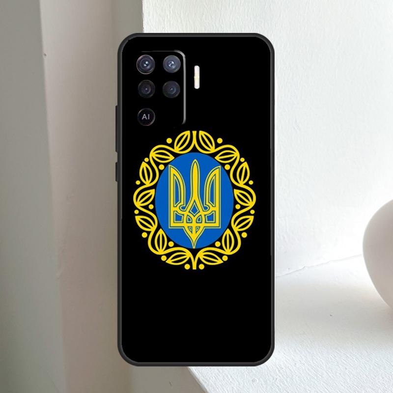 Ukrainian Flag For OPPO A96 A76 A16 A5 A6 Pro A15 A17 A57 A18 A38 A58 A78 A98 A54 A74 A94 A40 A60 A80 Case