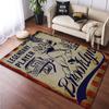 Vintage Decorative Carpet Motorcycle Pad Non Slip Home Decor Kitchen Mats Floor Carpets Living Room Washroom Floor Mat Area Rug